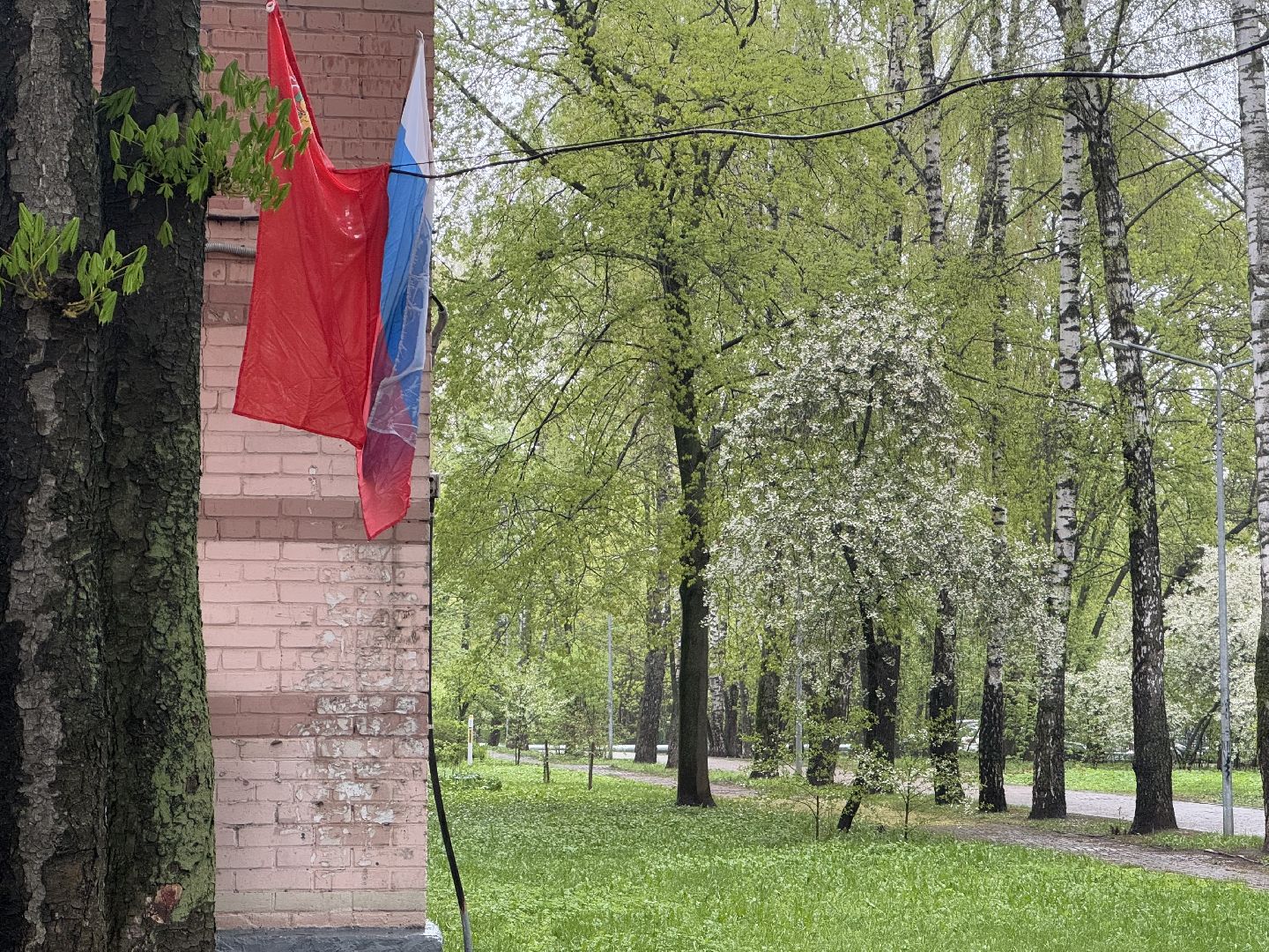 день победы, балашиха, украшение города,