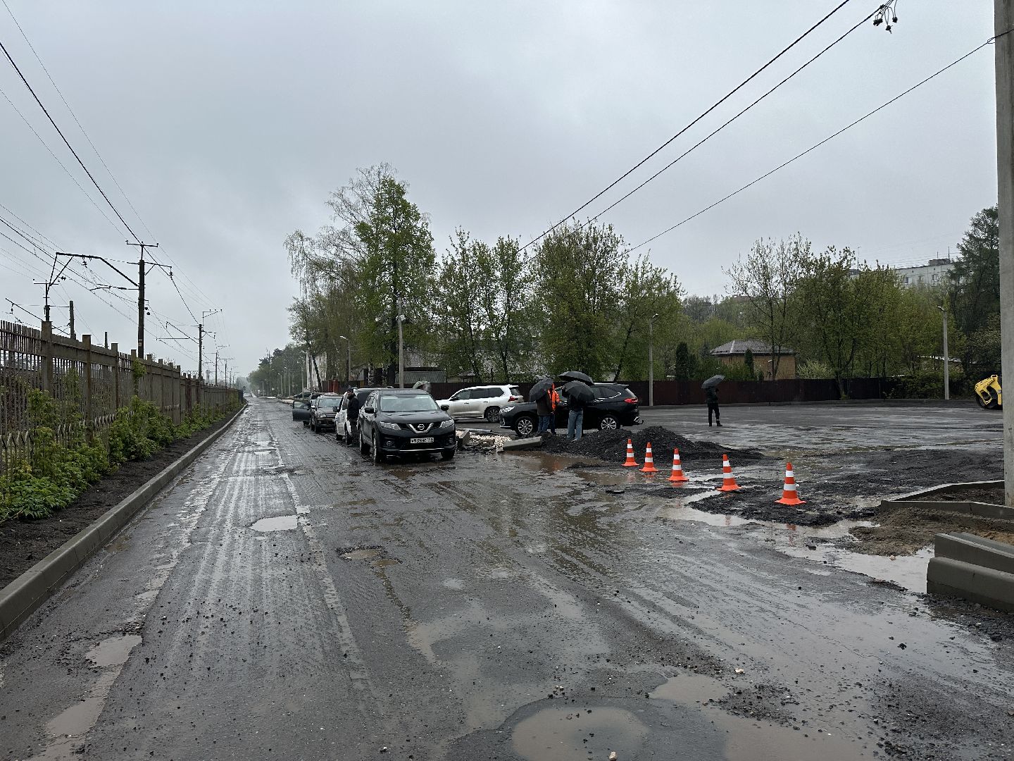 пушкино, городской округ пушкинский, ремонт дорог, благоуйстройство, парковка,