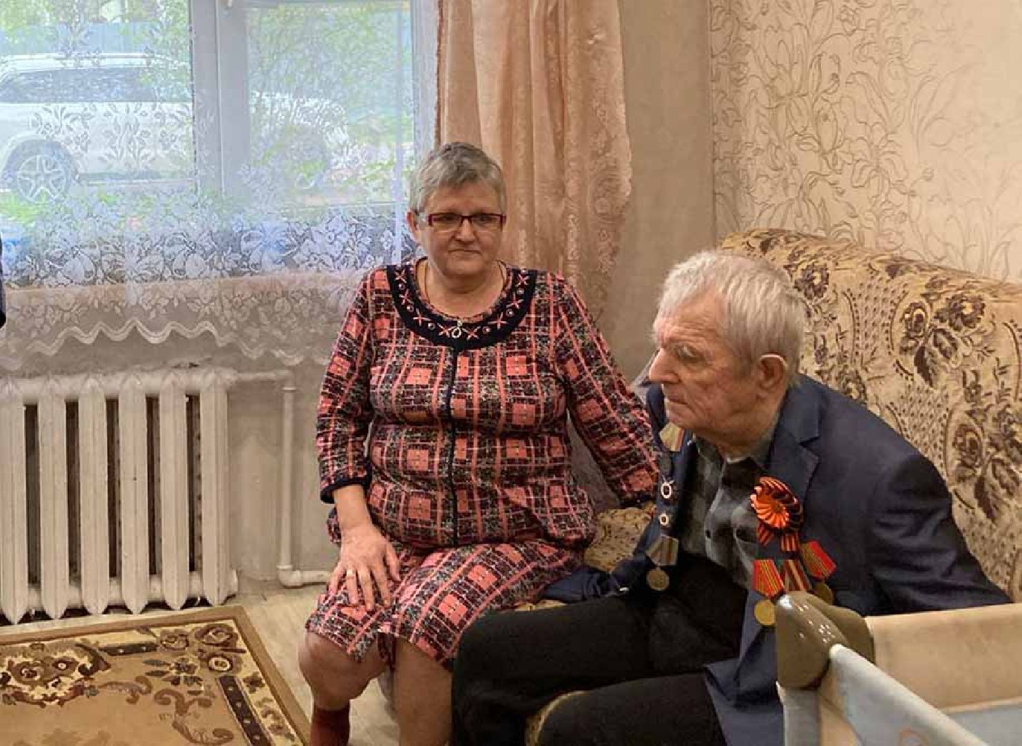 Одинцово, Голицыно, ветеран, поздравление, день Победы,