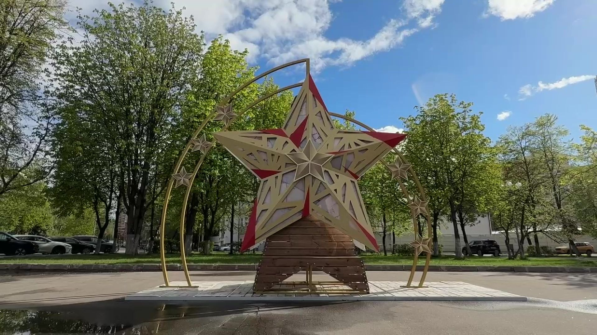 реутов, праздник, 9 мая, день победы, украшение