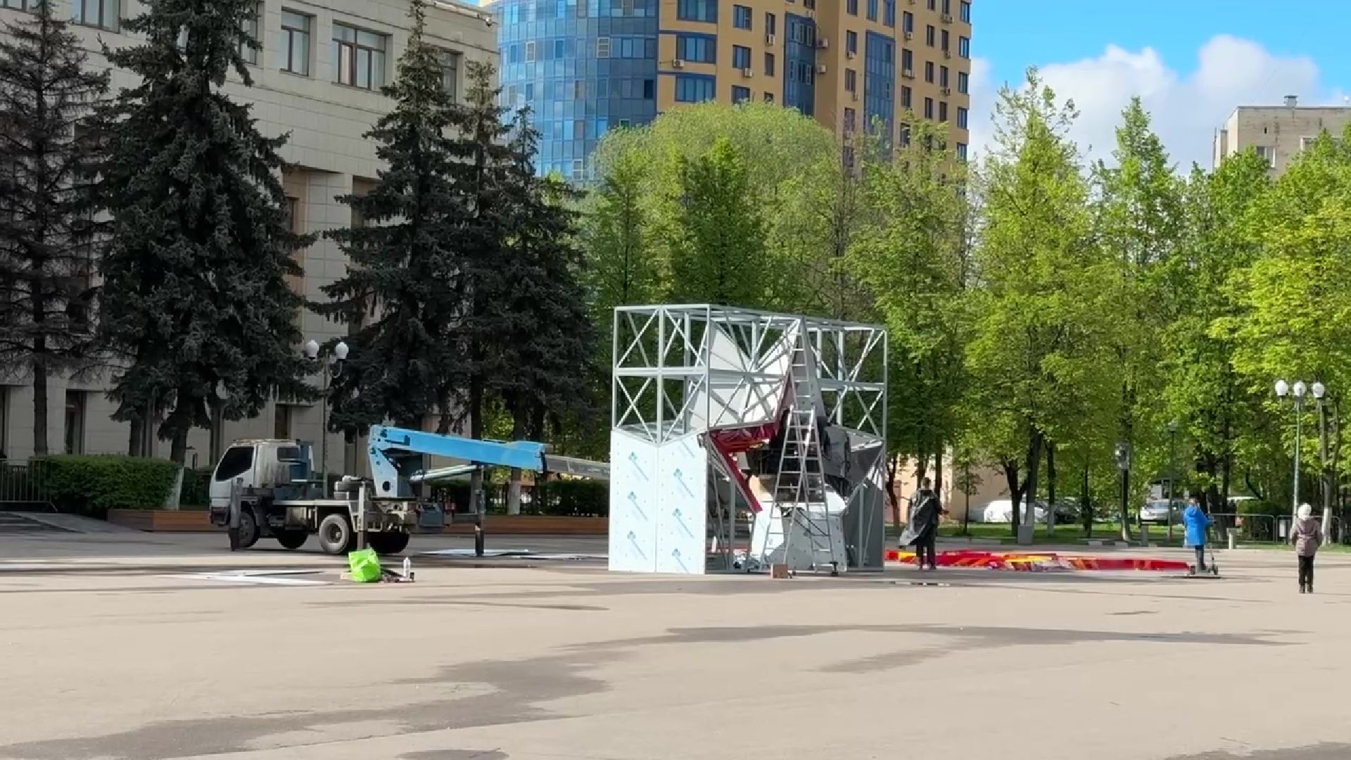 реутов, праздник, 9 мая, день победы, украшение