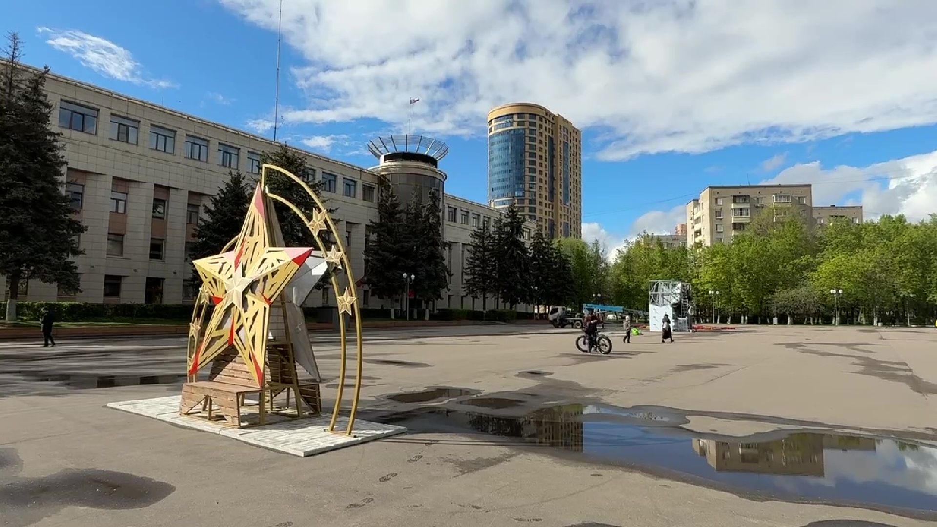 реутов, праздник, 9 мая, день победы, украшение