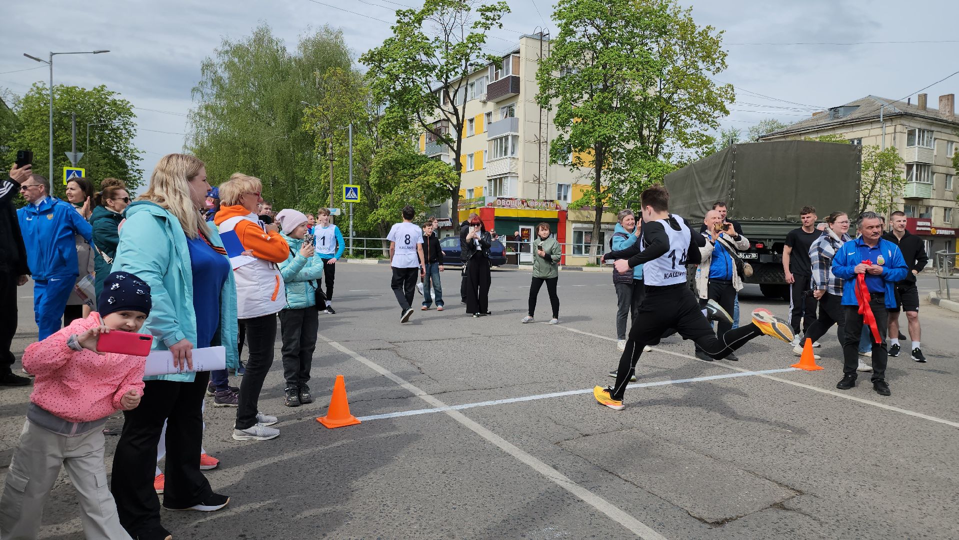 кашира, спорт, 1 мая, эстафета , легкая атлетика, день победы,