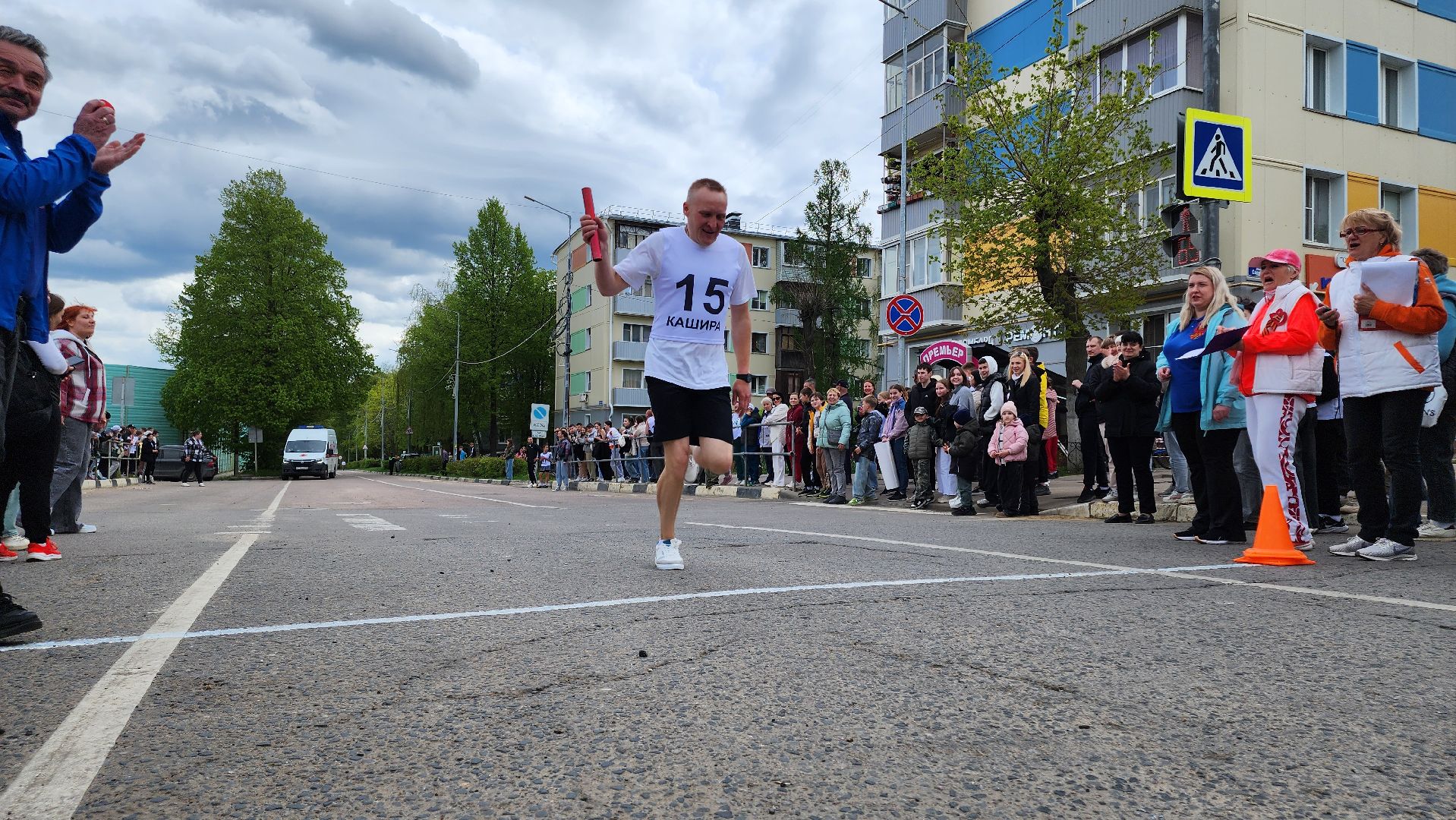 кашира, спорт, 1 мая, эстафета , легкая атлетика, день победы,