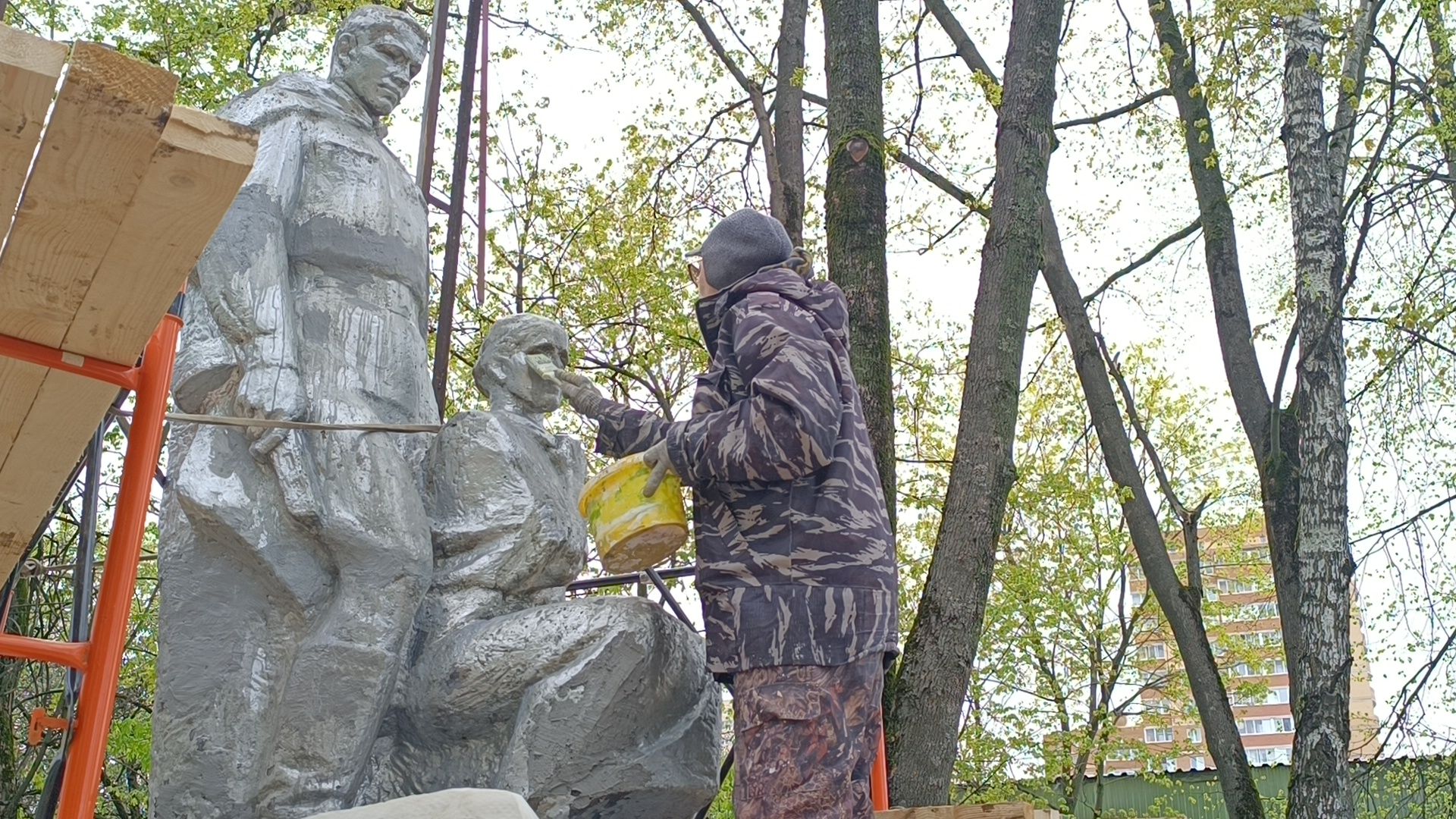 реставрация, пвмятник, лобня,