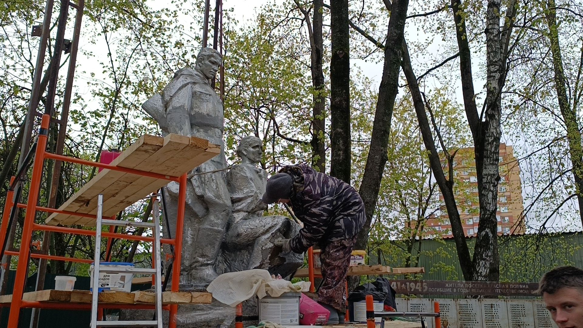 реставрация, пвмятник, лобня,