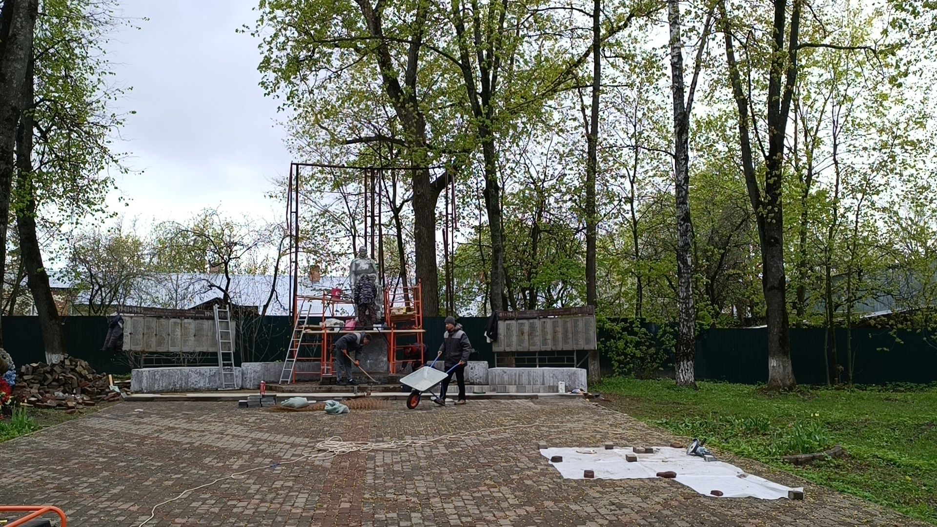 реставрация, пвмятник, лобня,