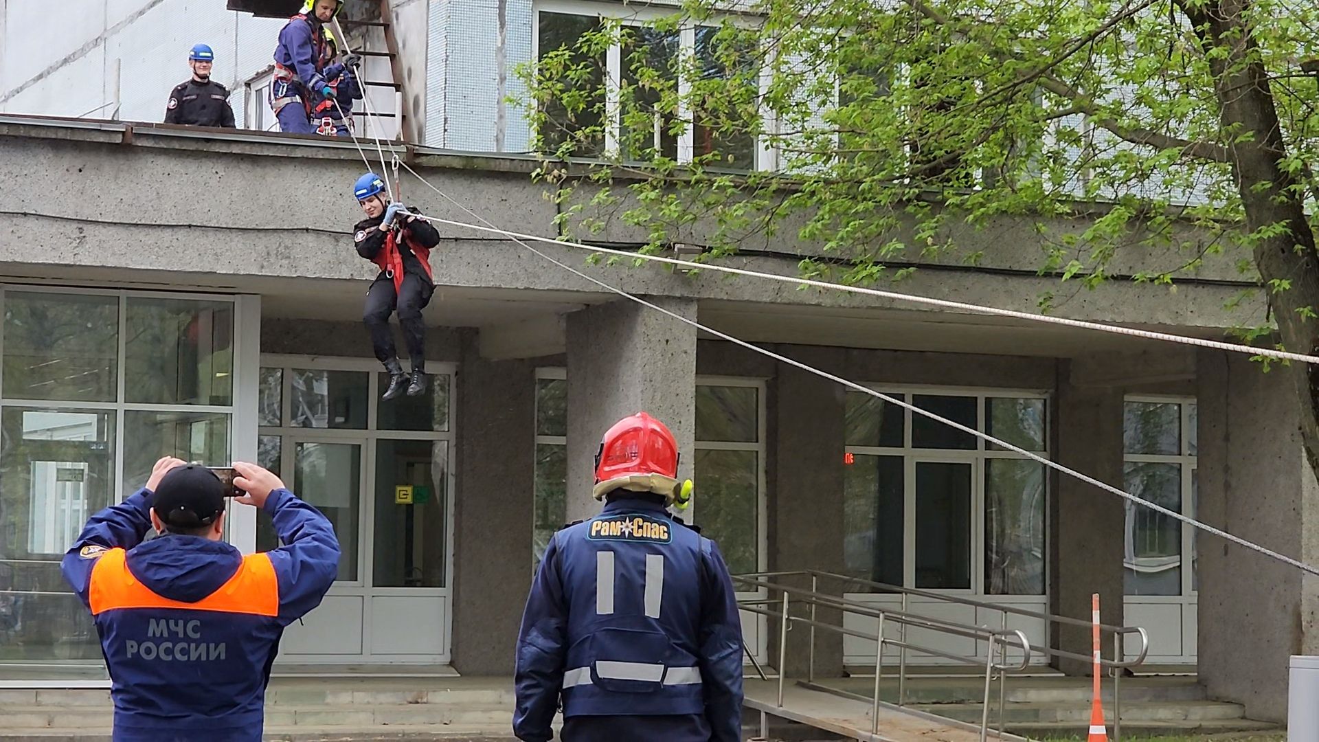 раменское, общество, пожарная безопасность, тренировочная эвакуация в раменском колледже,