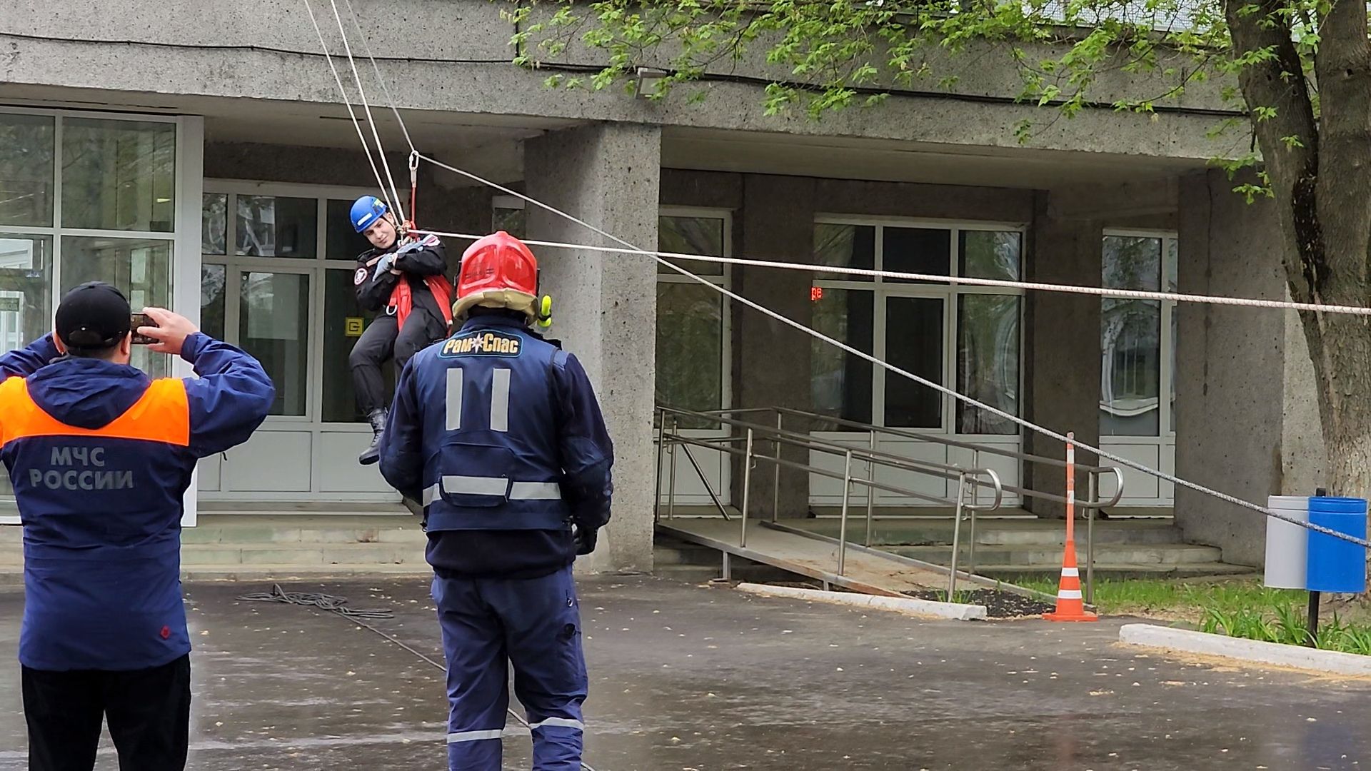 раменское, общество, пожарная безопасность, тренировочная эвакуация в раменском колледже,