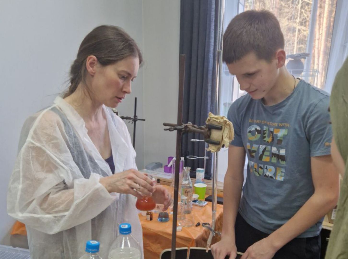 Зкология,москва-река, очистка реки, образование, люди звенигорода,