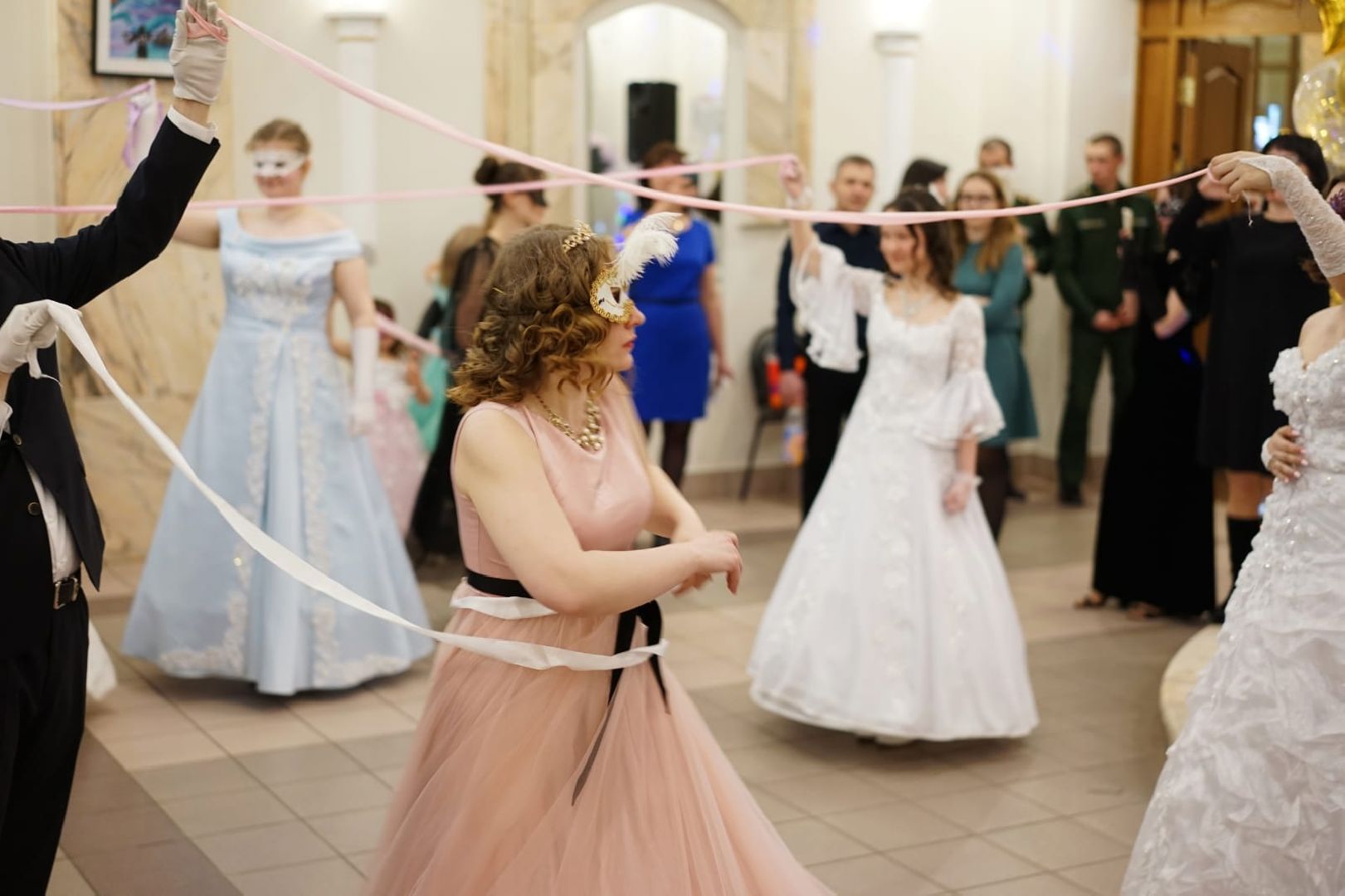 Долгопрудный, бал, маскарад, вальс, танго, котильон