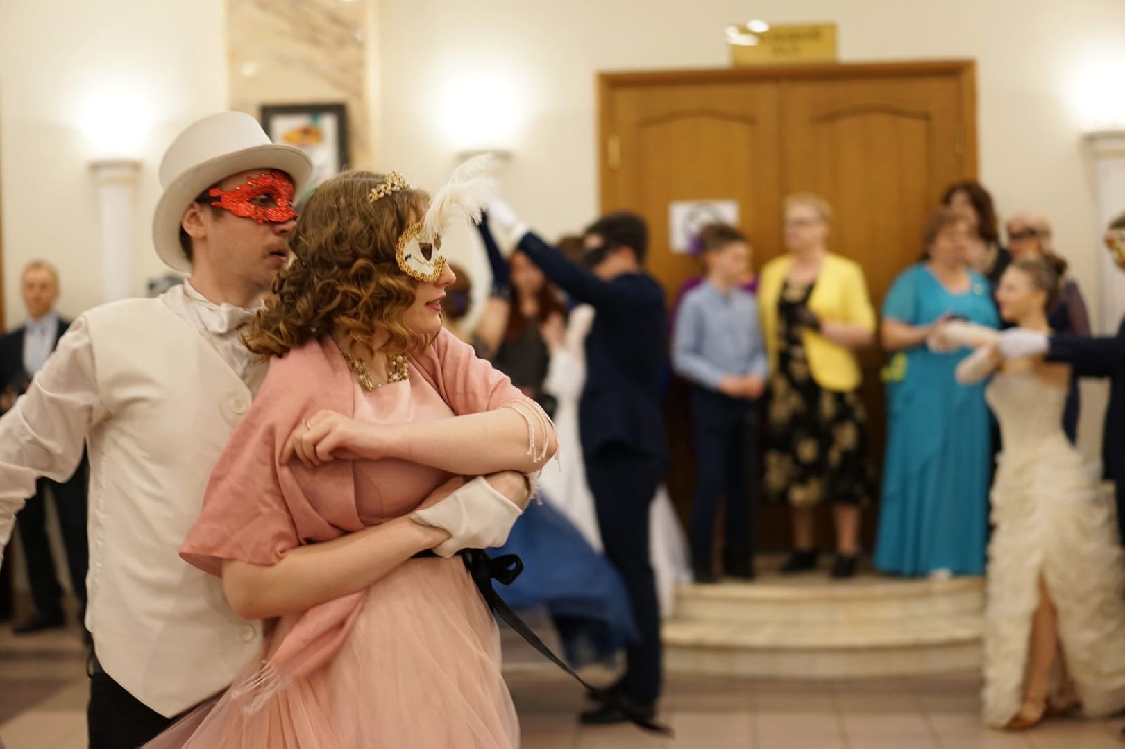 Долгопрудный, бал, маскарад, вальс, танго, котильон