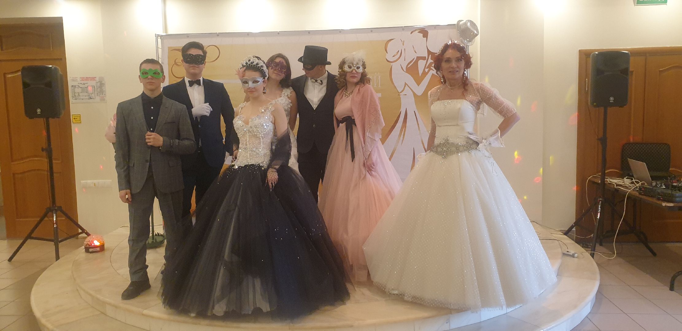 Долгопрудный, бал, маскарад, вальс, танго, котильон
