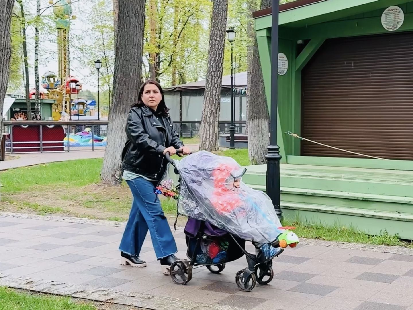 раменское, раменский парк, аттракционы,