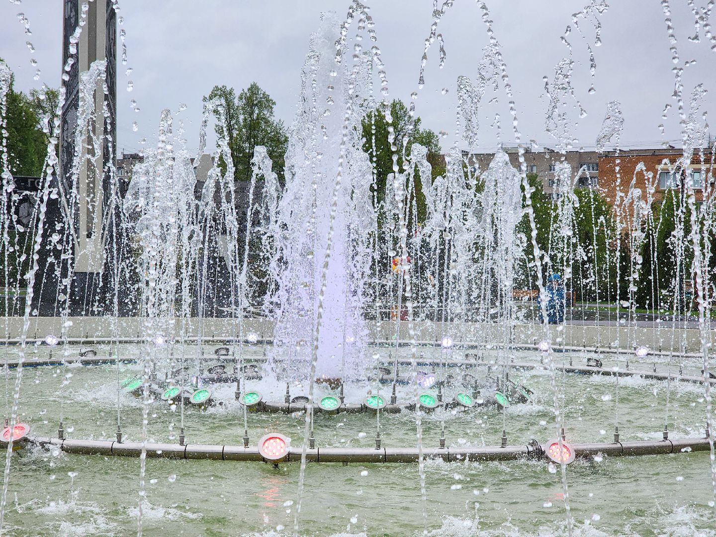 Подольск, Новый фонтан, сквер поколений,