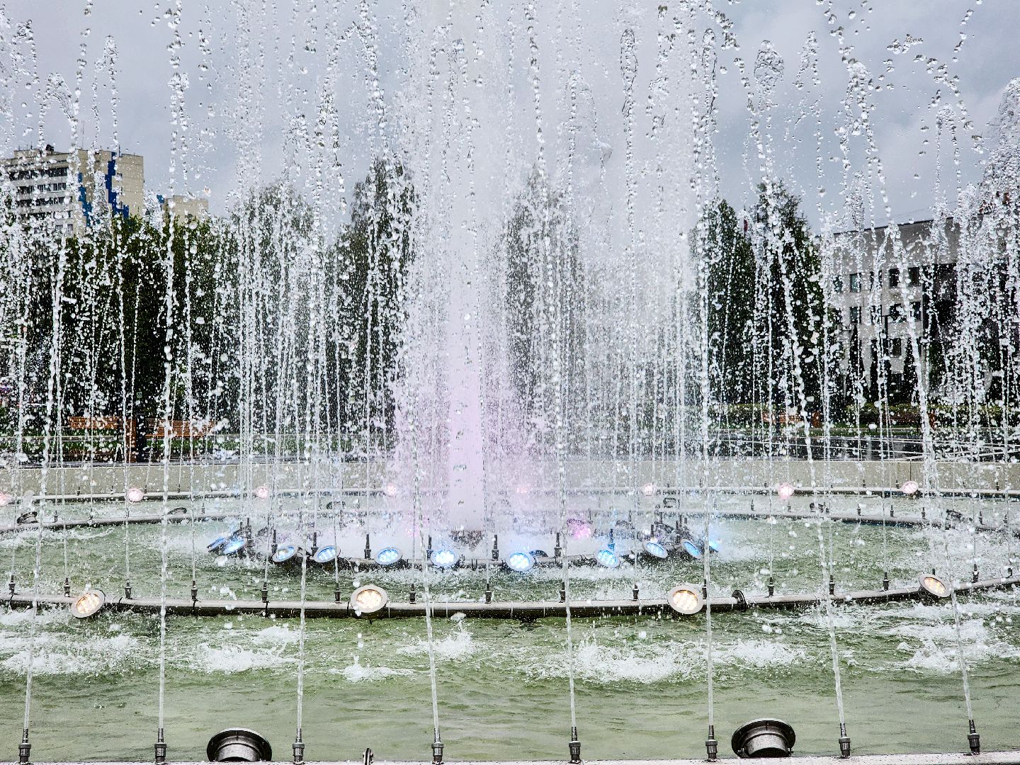 Подольск, Новый фонтан, сквер поколений,