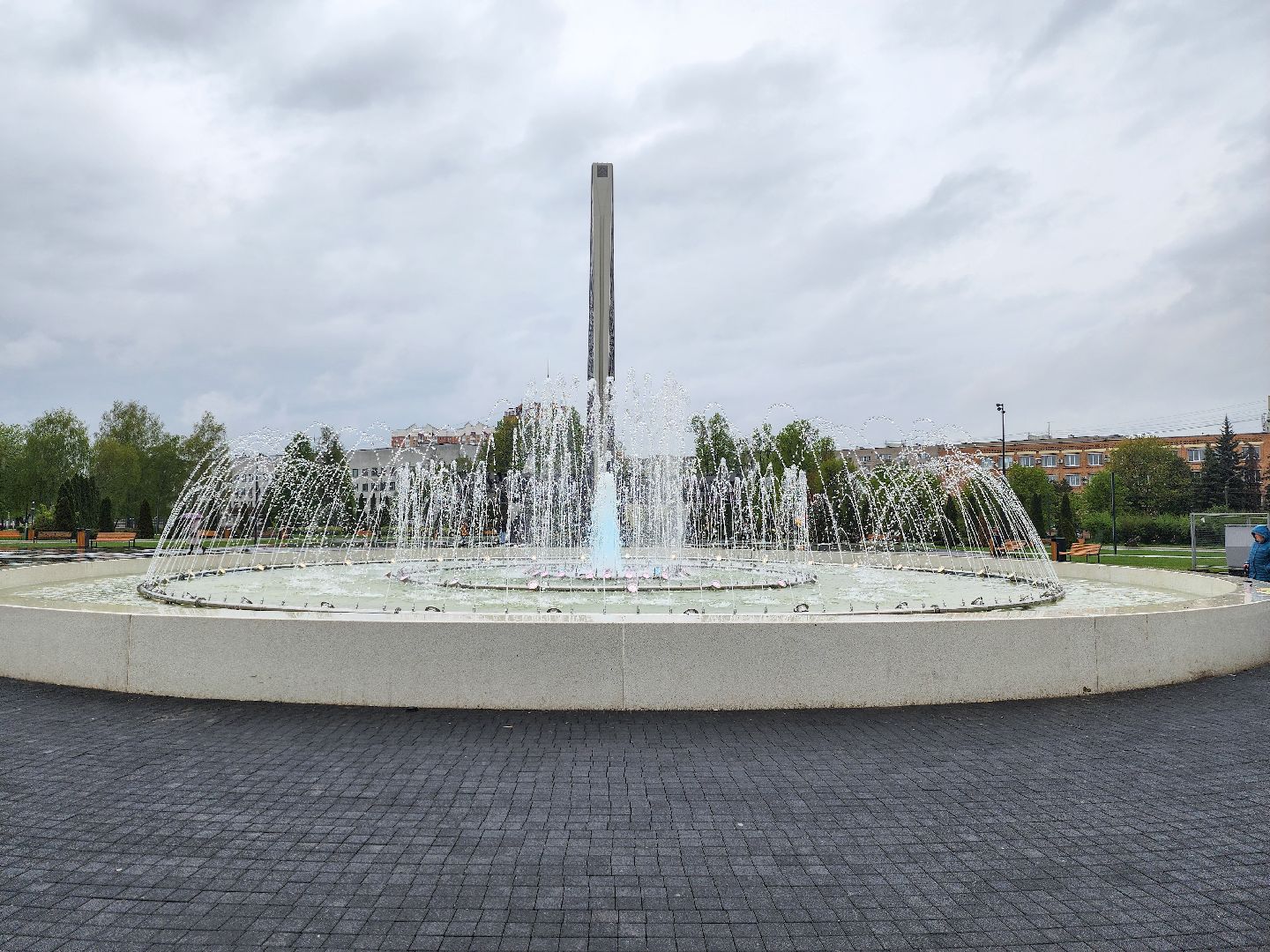 Подольск, Новый фонтан, сквер поколений,