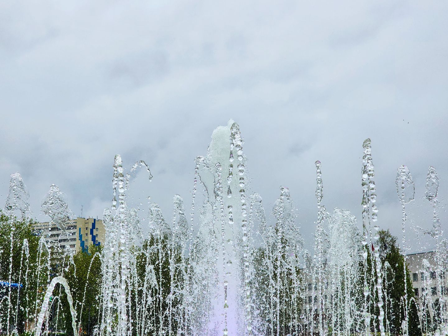 Подольск, Новый фонтан, сквер поколений,