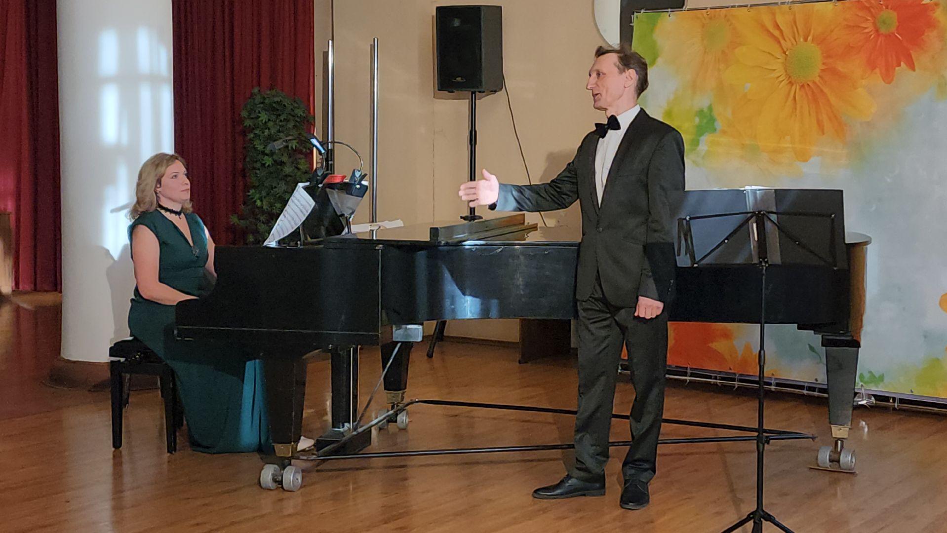 пушкино, концерт, музыкальный вечер, романсы, композитор,певец, пианист,