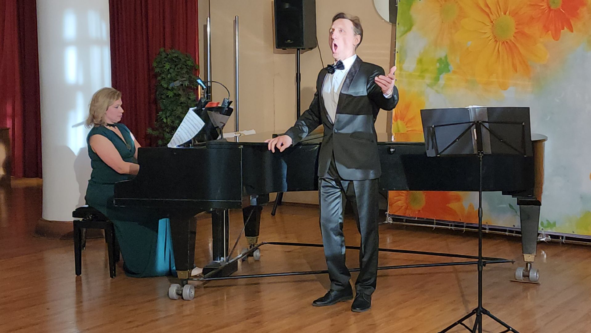 пушкино, концерт, музыкальный вечер, романсы, композитор,певец, пианист,