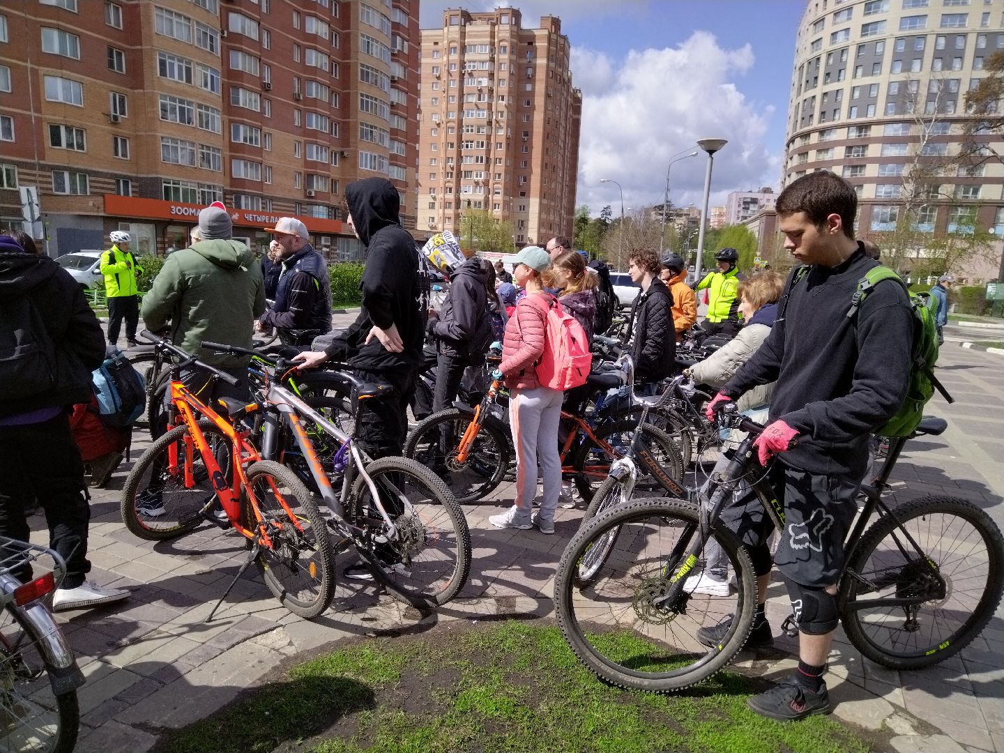 Спорт, Мытищи, велосезон, велосипед, джамгаровский пруд