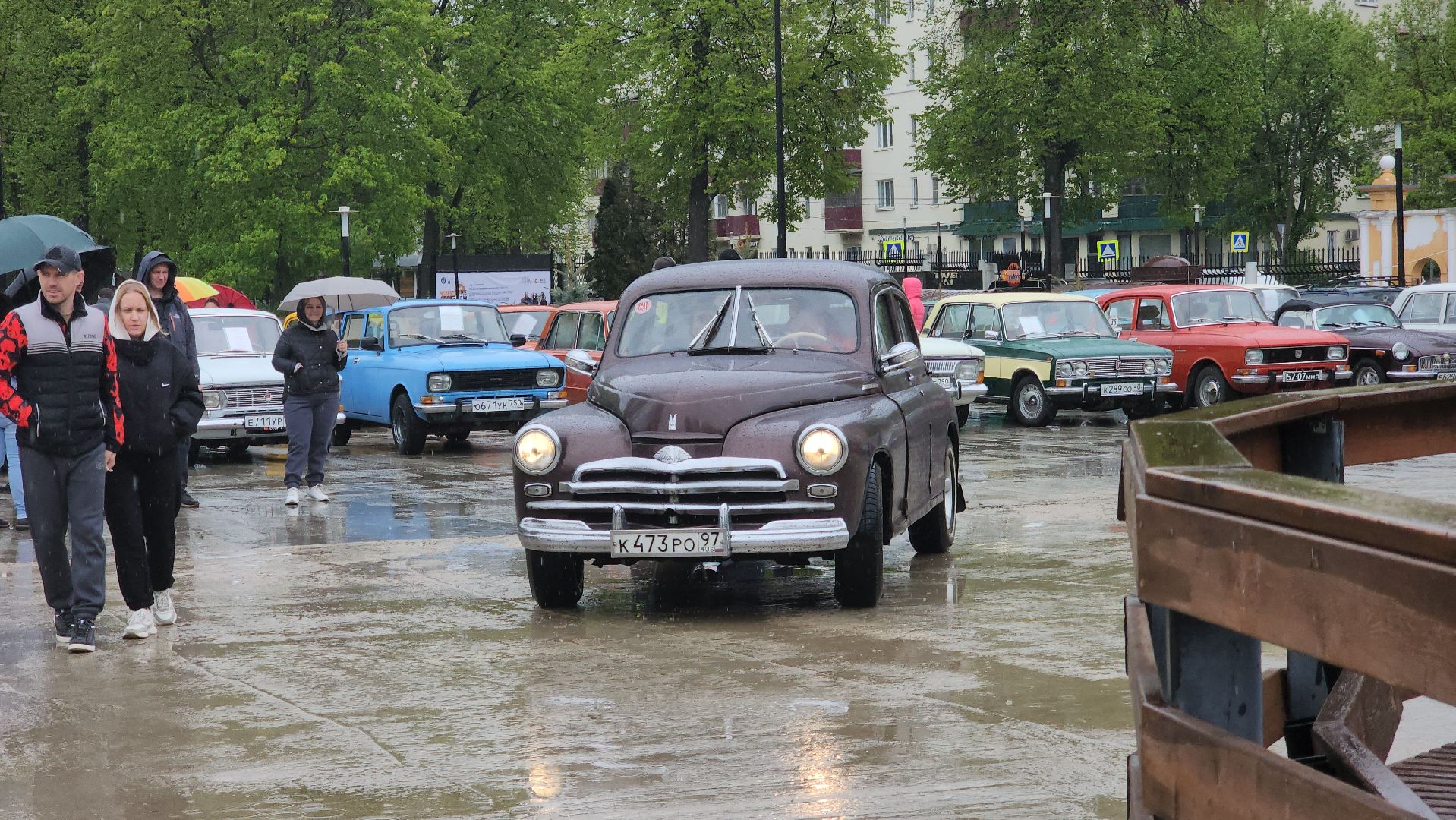 подольск, ретроавтомобиль, первое мая,