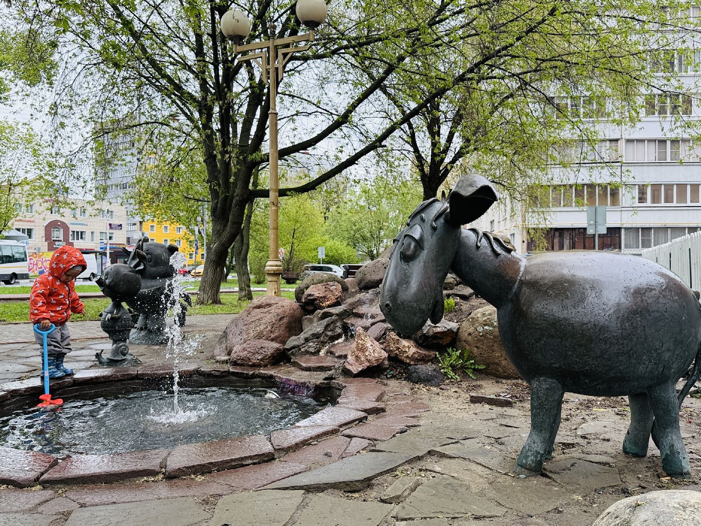 раменское, фонтаны, благоустройство,  запуск фонтанов,