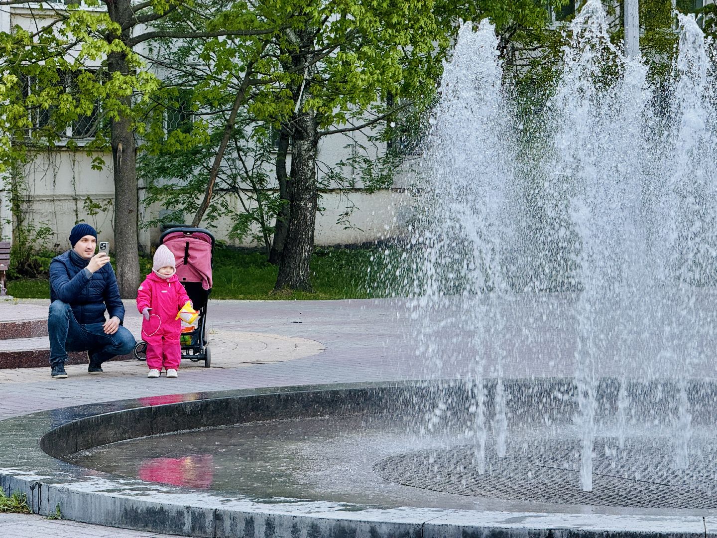 раменское, фонтаны, благоустройство,  запуск фонтанов,