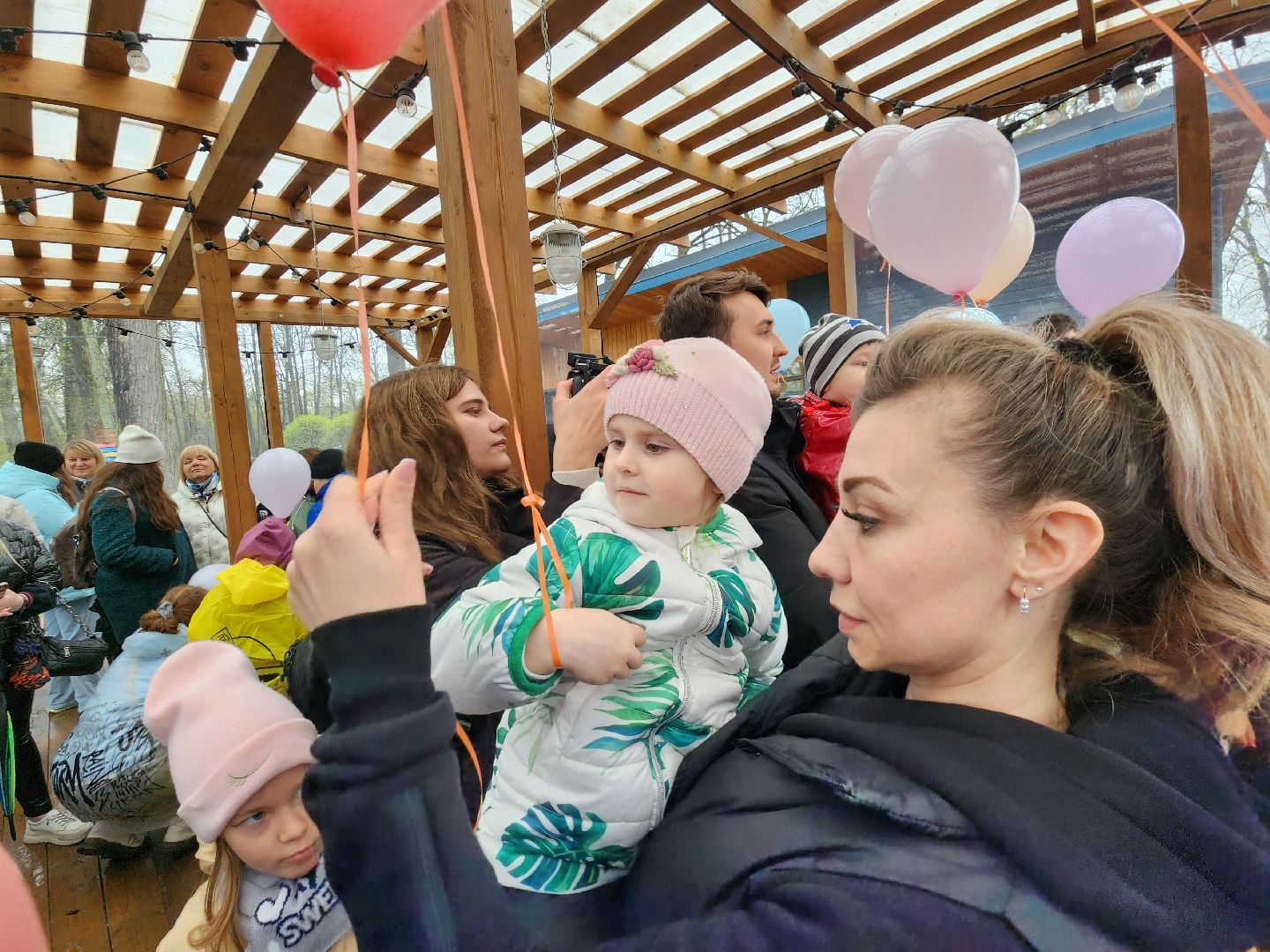 сергиев посад, парк скитские пруды, парад семей, 1 мая,