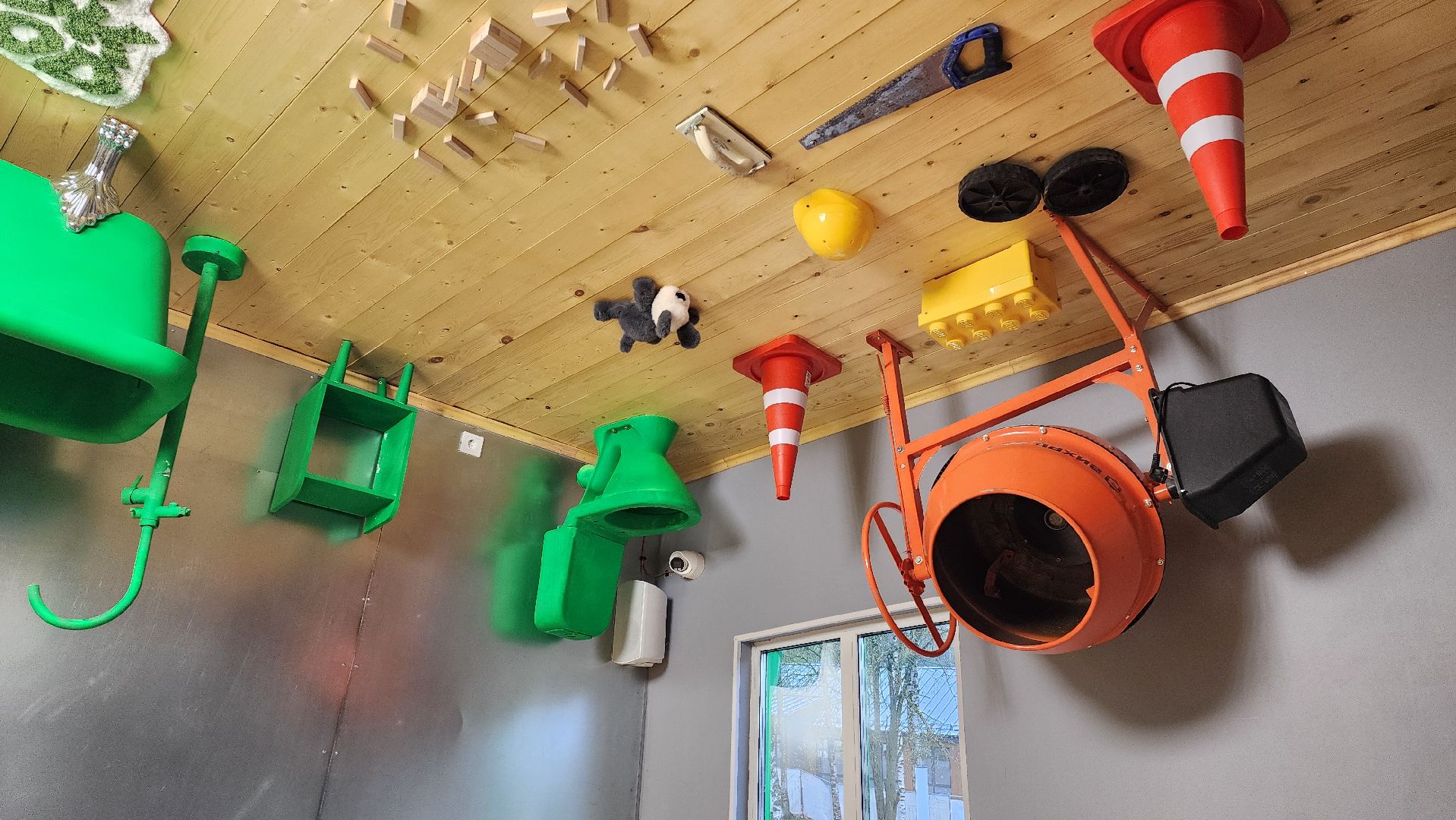 перевернутый дом, Аттракцион , Лобня, Шухов, Архитектура,