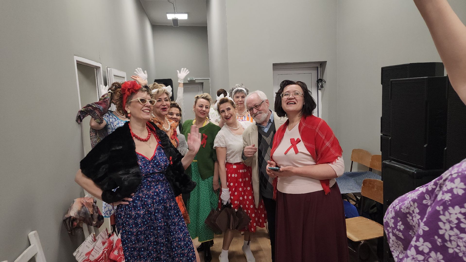 подольск, показ мод, Ретро-дефиле,