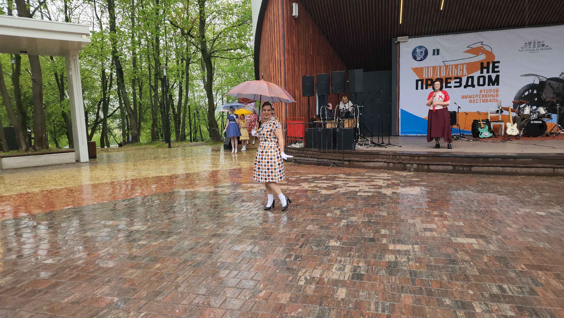 подольск, показ мод, Ретро-дефиле,