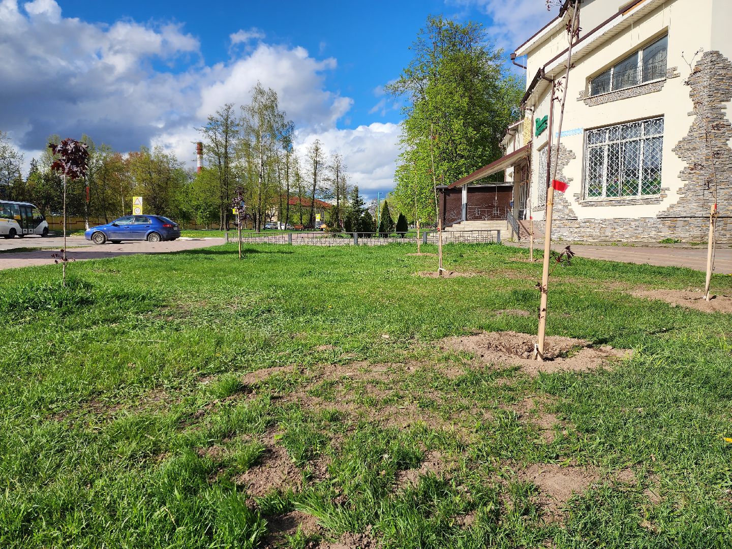 раменское, благоустройство, аллея приборостроителей,