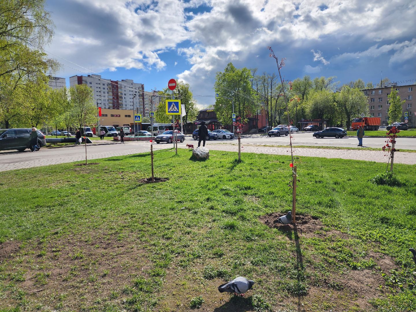 раменское, благоустройство, аллея приборостроителей,