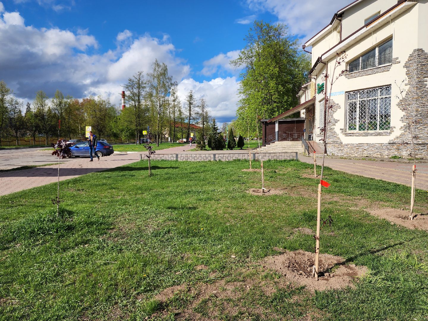 раменское, благоустройство, аллея приборостроителей,