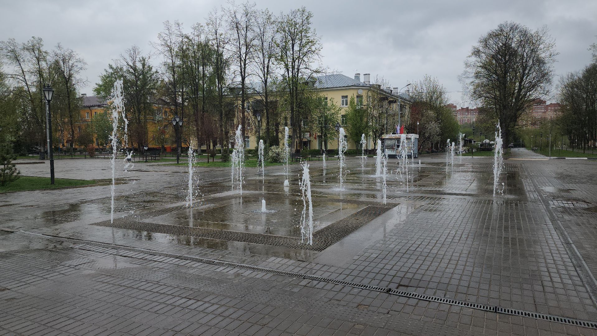 щёлково, фонтан, сезон фонтанов,