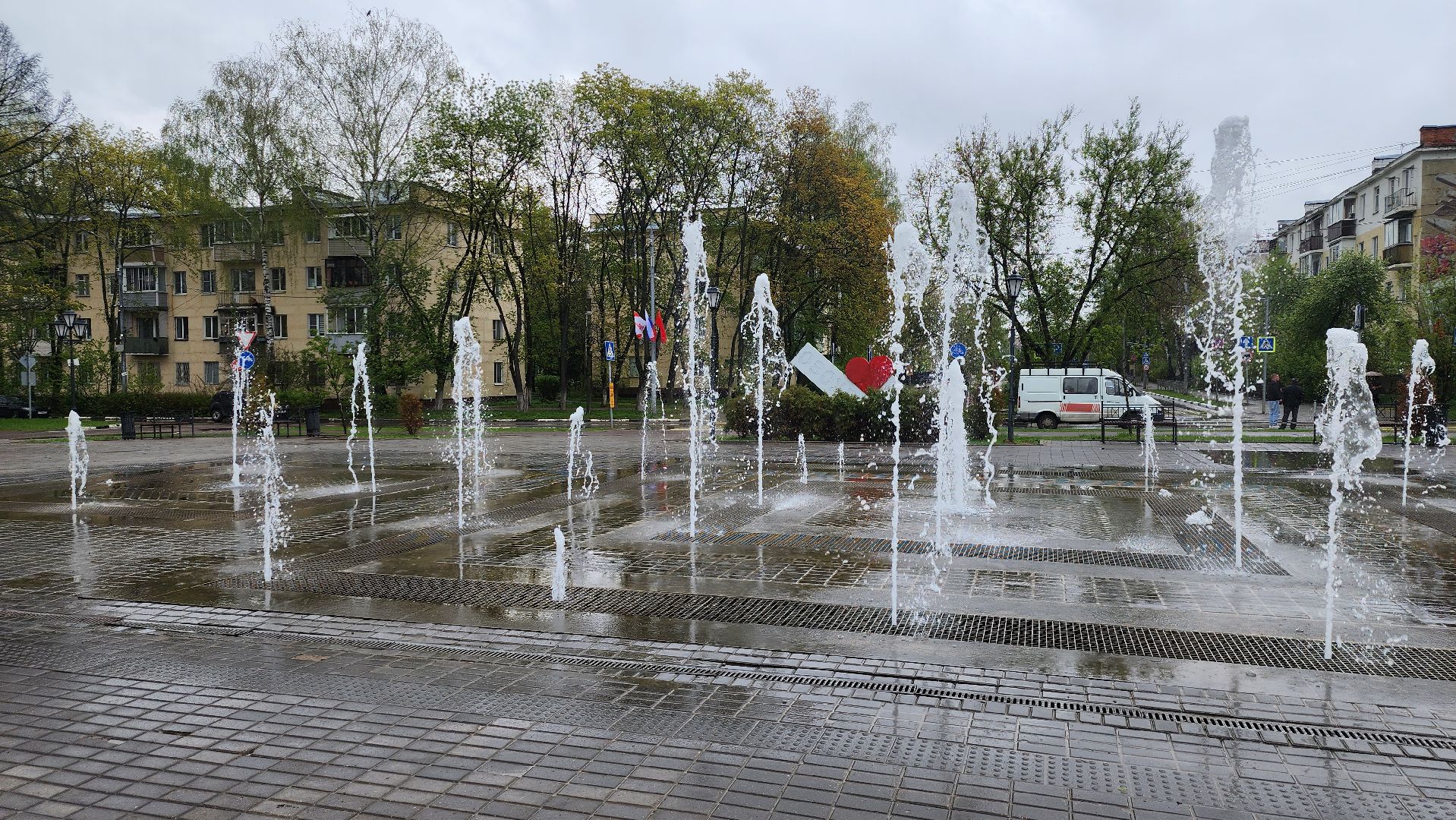 щёлково, фонтан, сезон фонтанов,