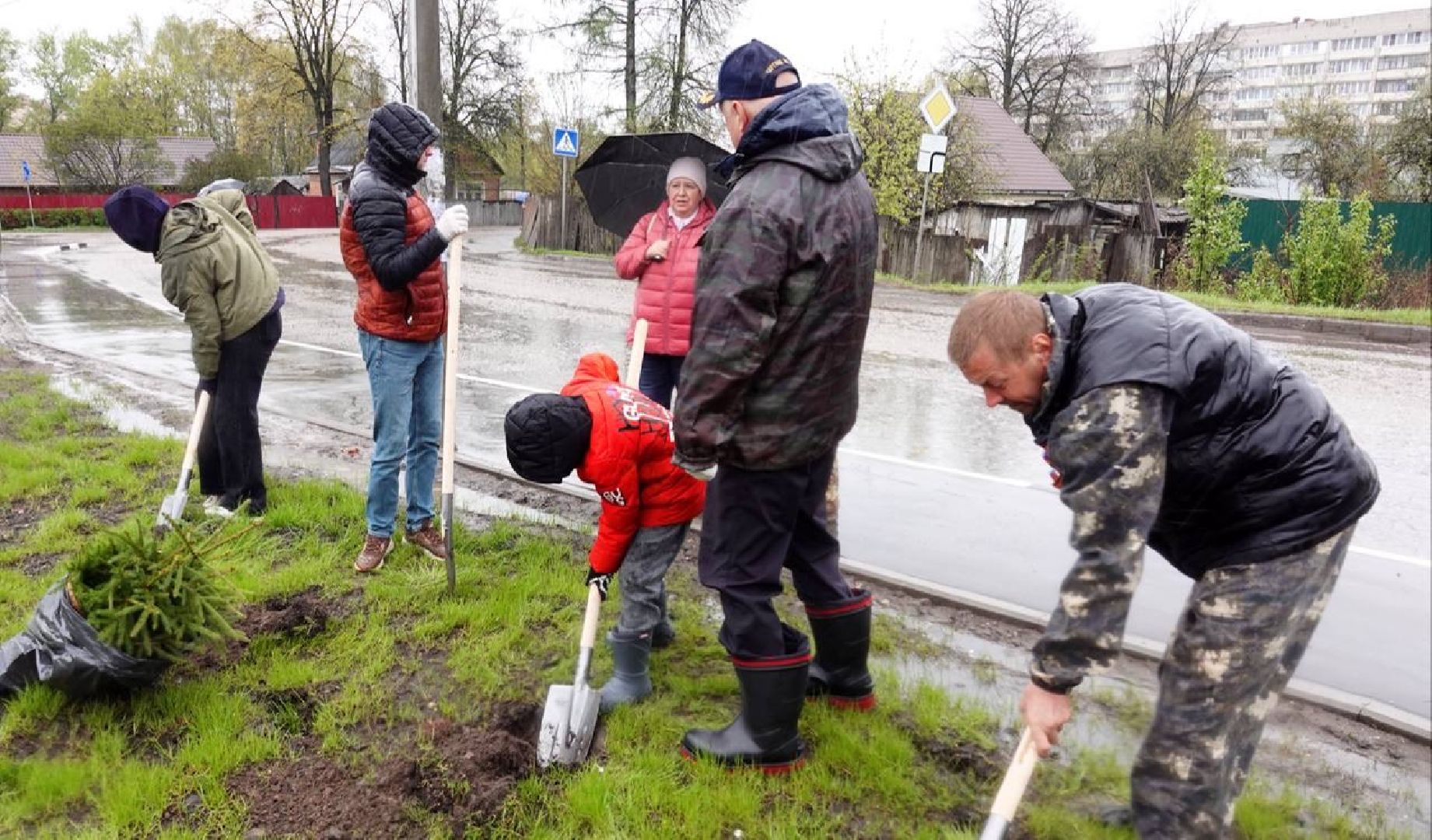 9 мая, сад памяти, экология , сергиев посад, сергиево-посадский городской округ,