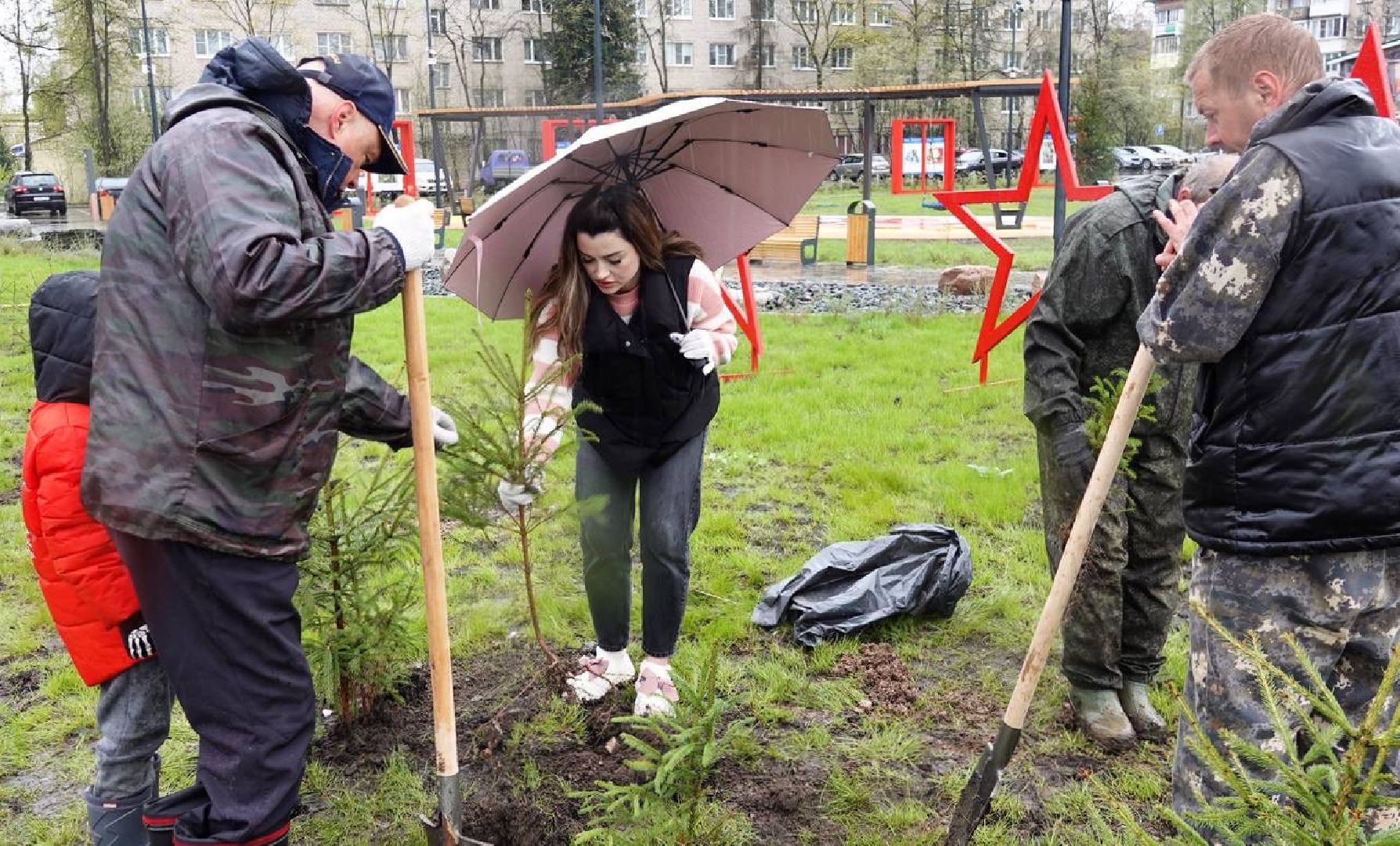 9 мая, сад памяти, экология , сергиев посад, сергиево-посадский городской округ,