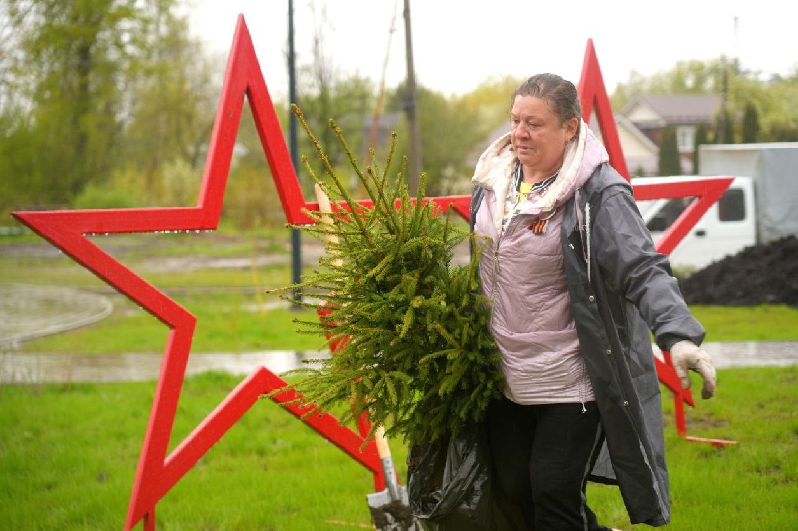 9 мая, сад памяти, экология , сергиев посад, сергиево-посадский городской округ,