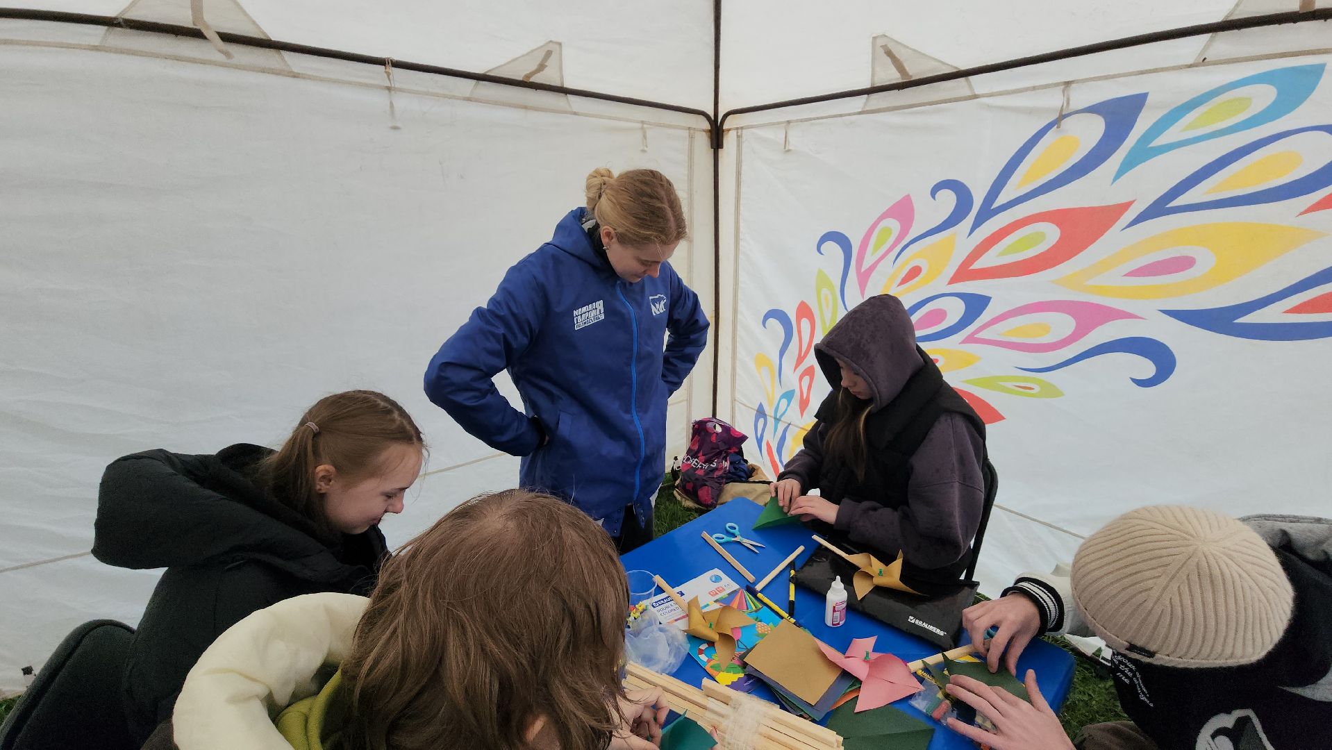серпухов, принарский парк, открытие паркового сезона в серпухове, мастер класс, молодая гвардия, скандинавский циклон,
