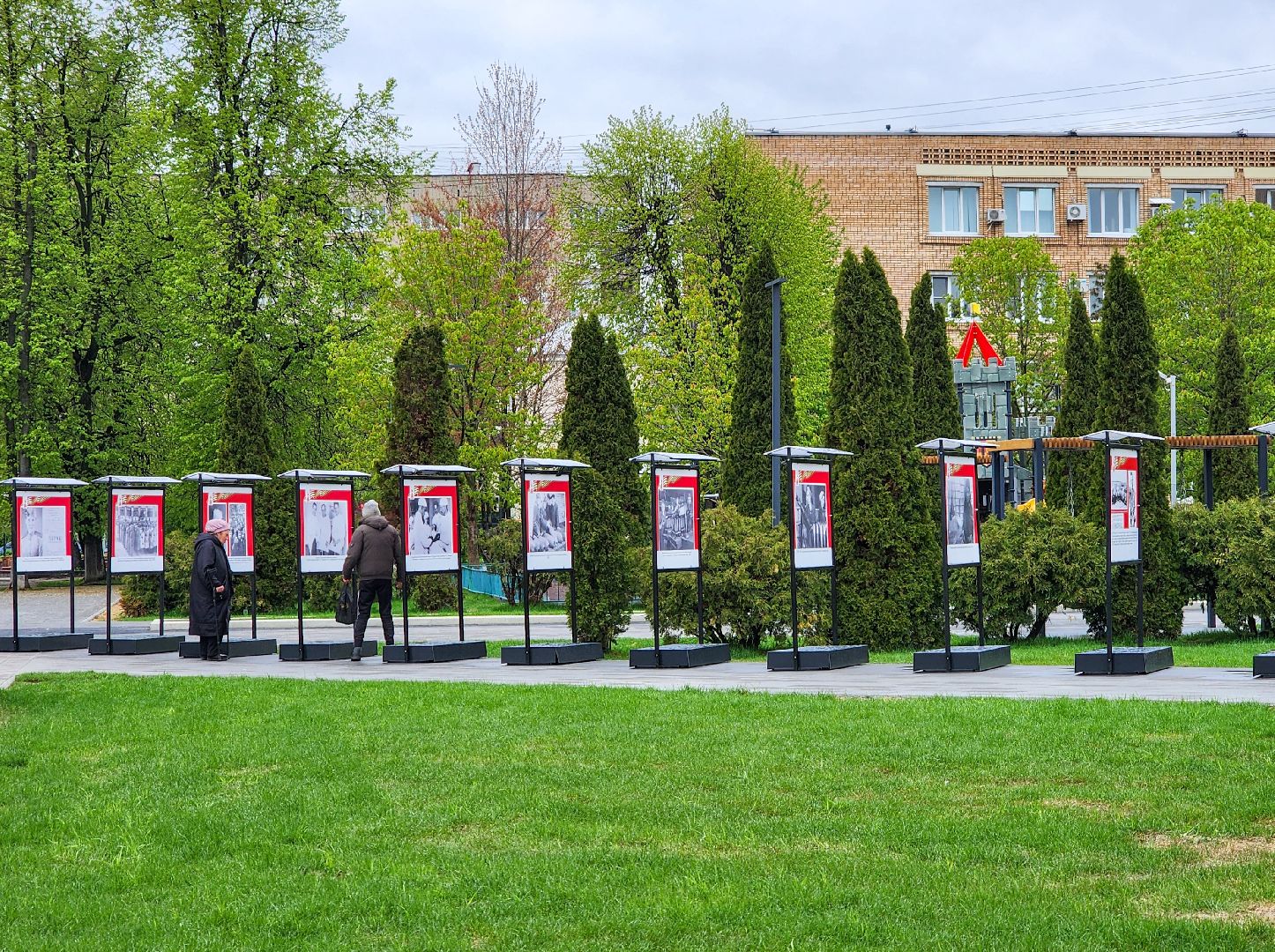 Подольск, фотовыставка, 80 лет победе,защитники отечества,