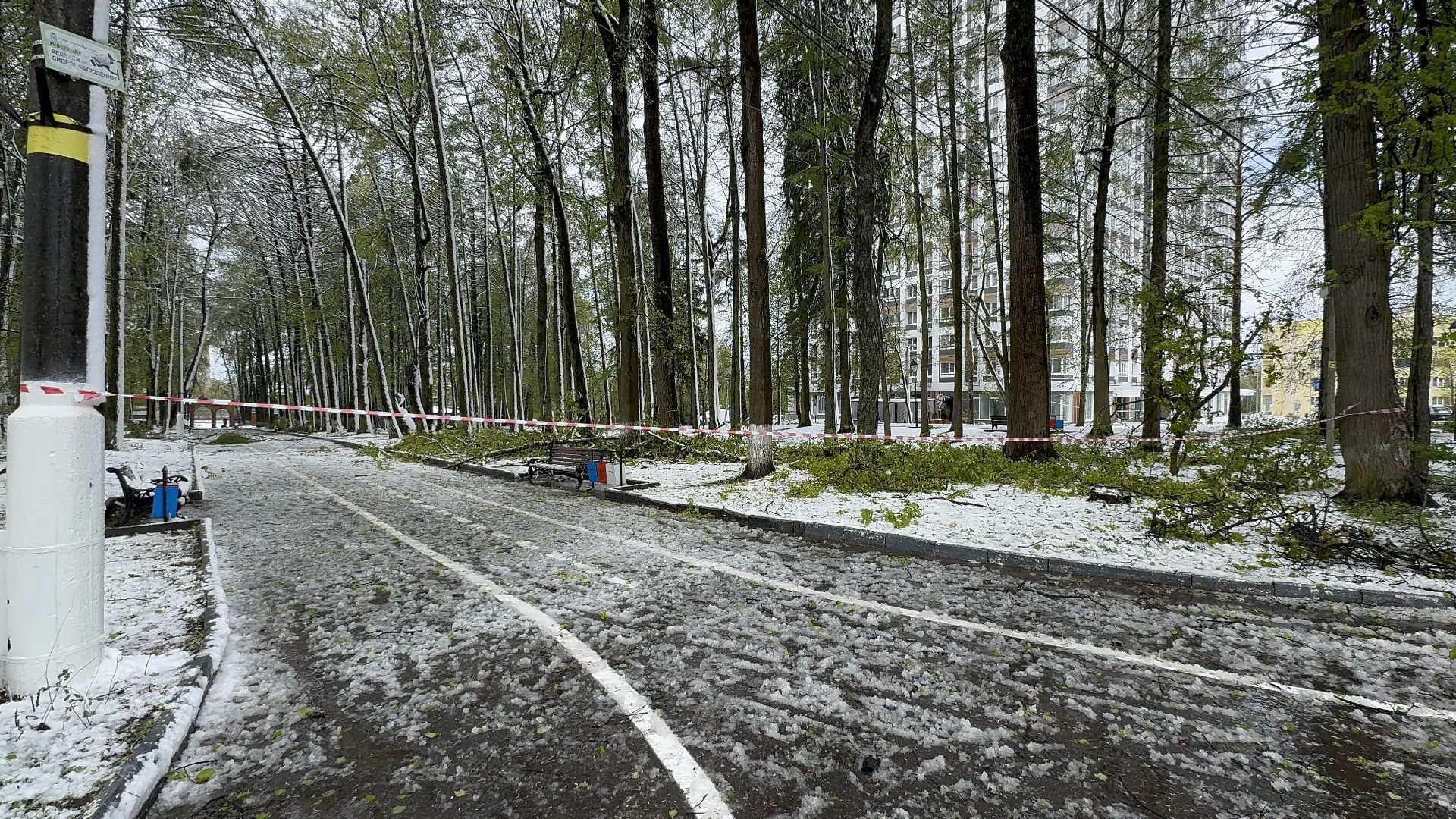 солнечногорск, снегопад, циклон, уборка снега, коммунальная служба,