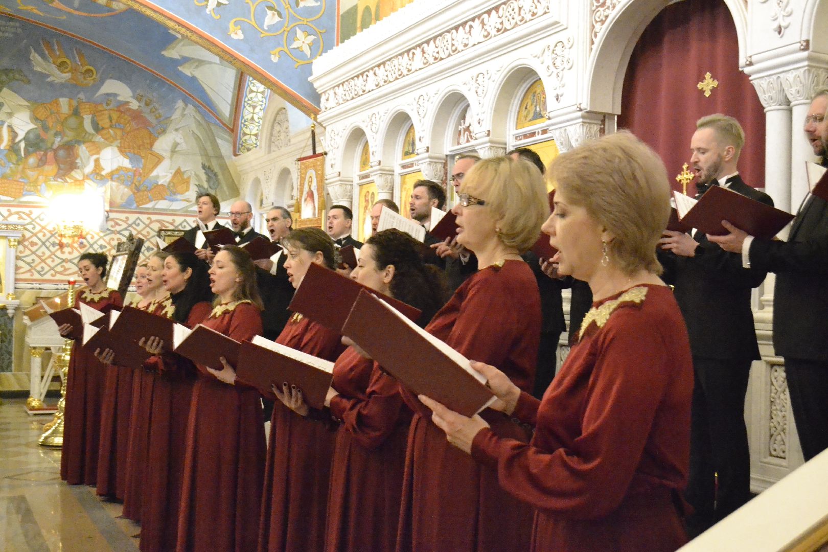 Балашиха, пасхальный фестиваль, патриарший хор храма Христа Спасителя, православие, Главный храм Росгвардии