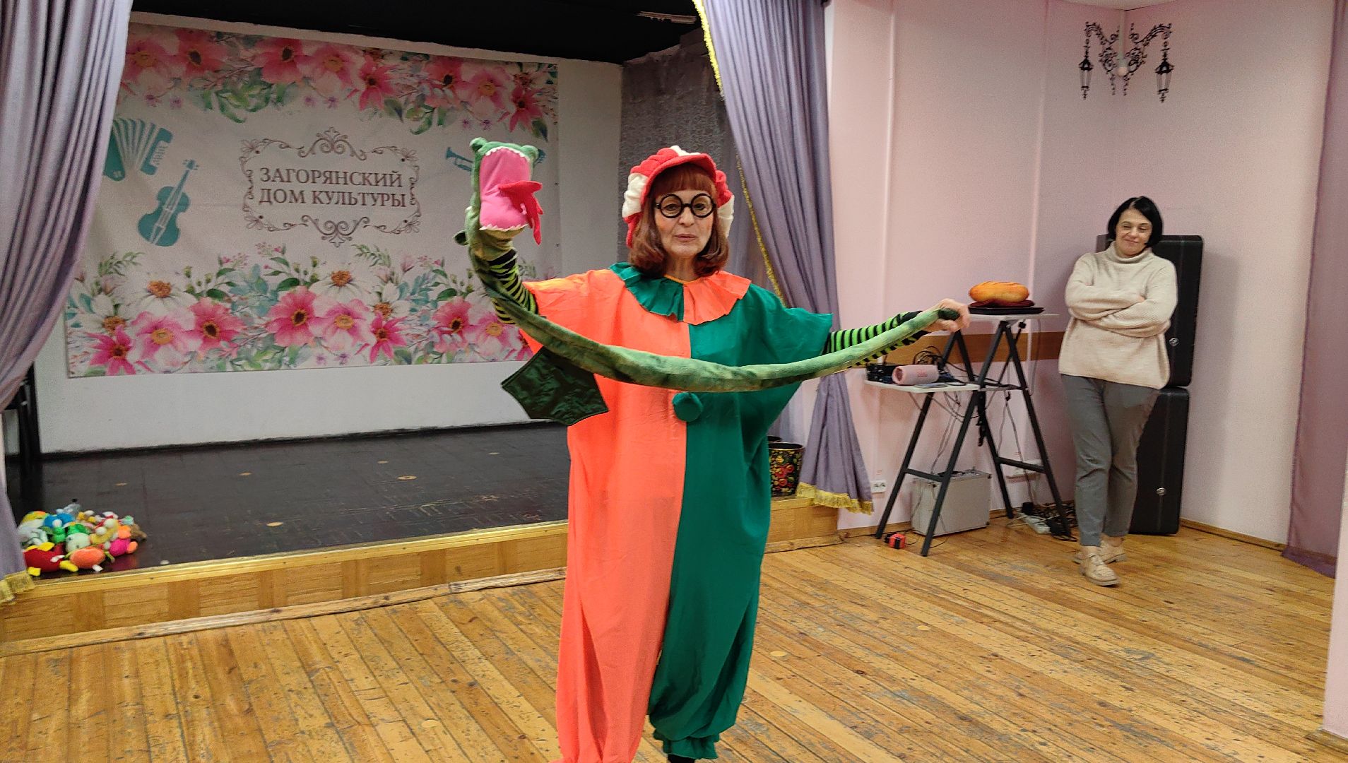 клоун, игры, весна, природа, дк,