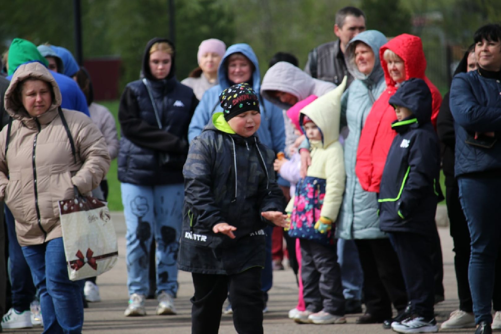 Серебряные Пруды, парк, на одной волне