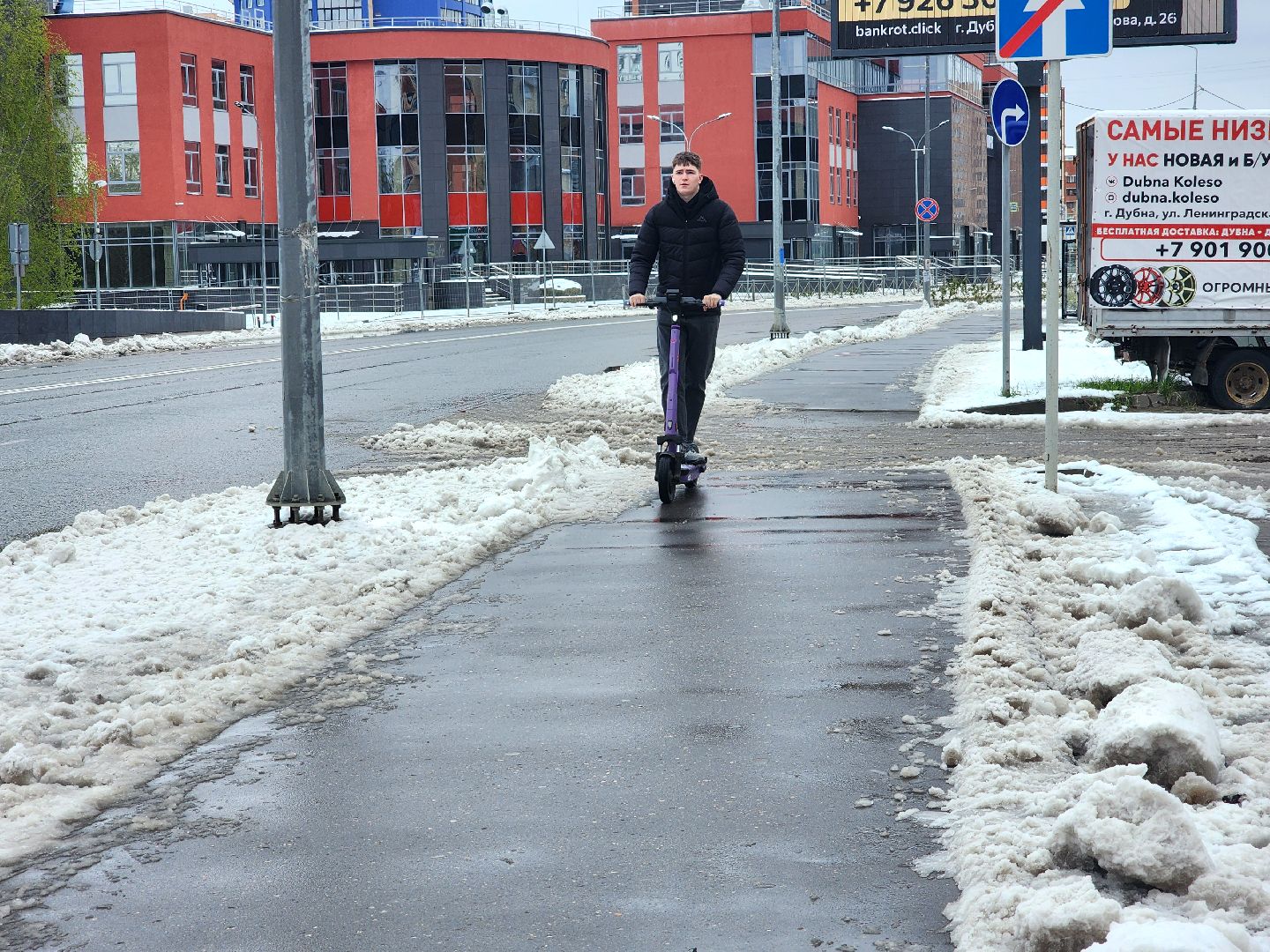 дубна, снегопад, уборка, жкх, дворники,