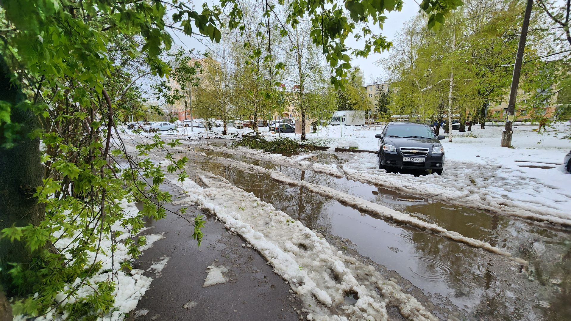 клин, карла маркса, снегопад, жкх,