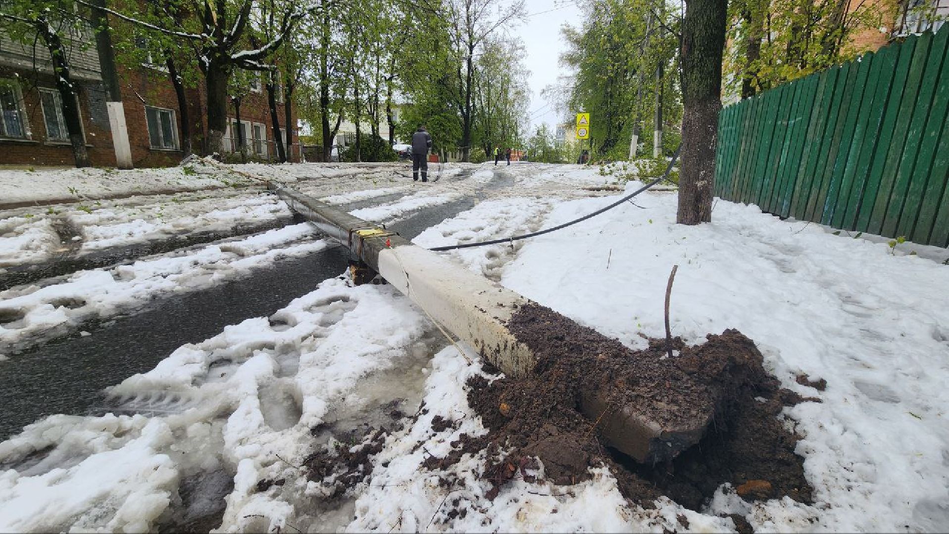 Дмитров, ЧП, Скандинавский циклон, Россети,