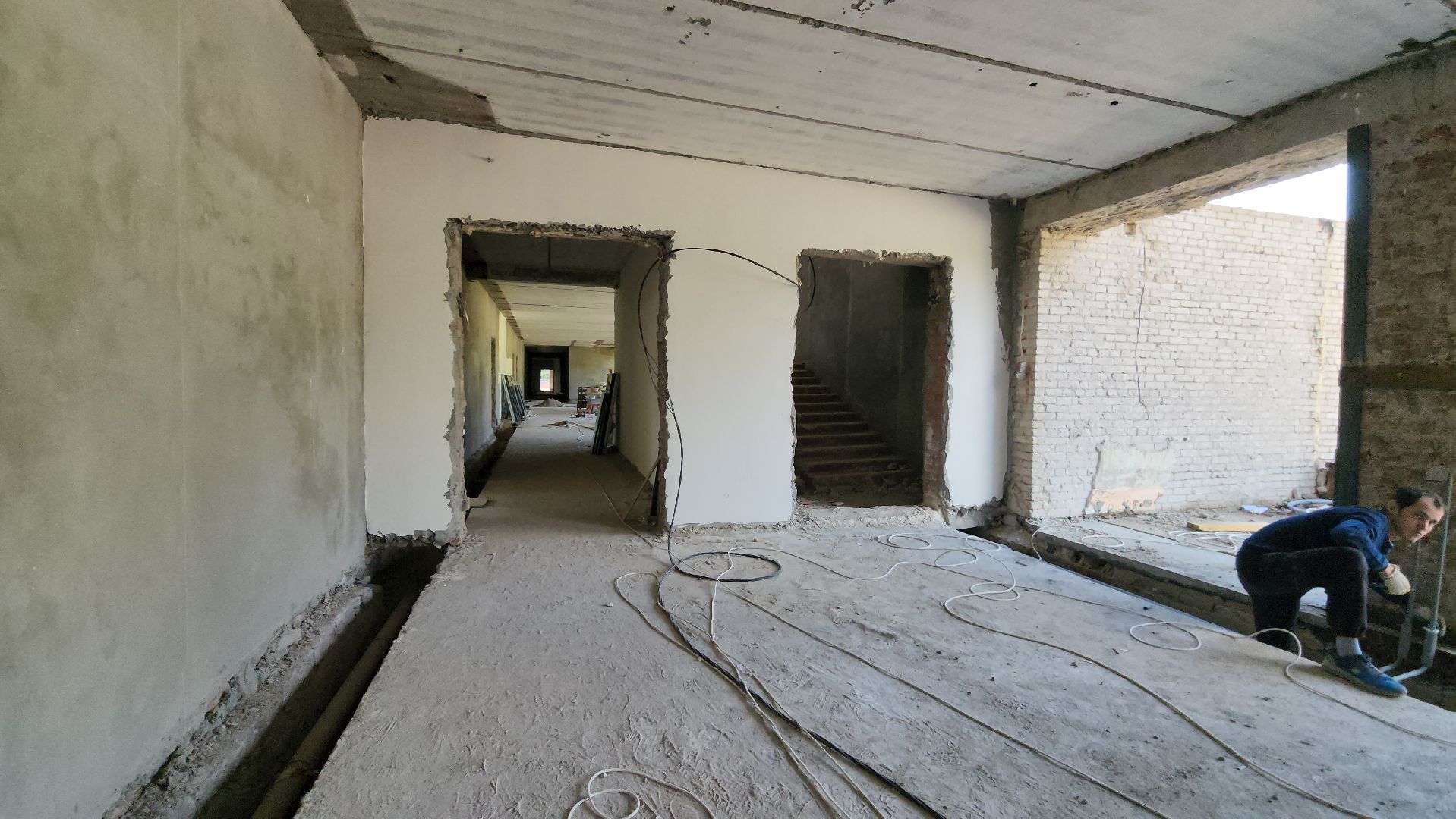 луховицы, капитальный ремонт школы в Белоомуте,